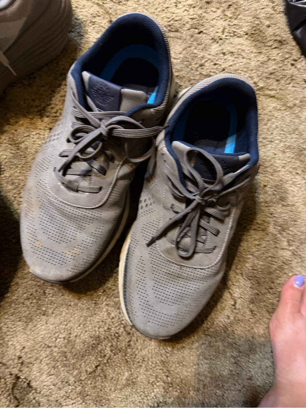 Men's Gray Athletic Sneakers dockers